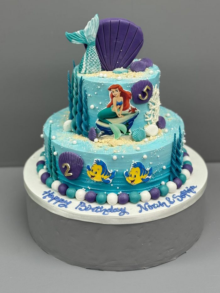 Ariel Little Mermaid Birthday Cake - Mississauga & Vaughan | Just ...