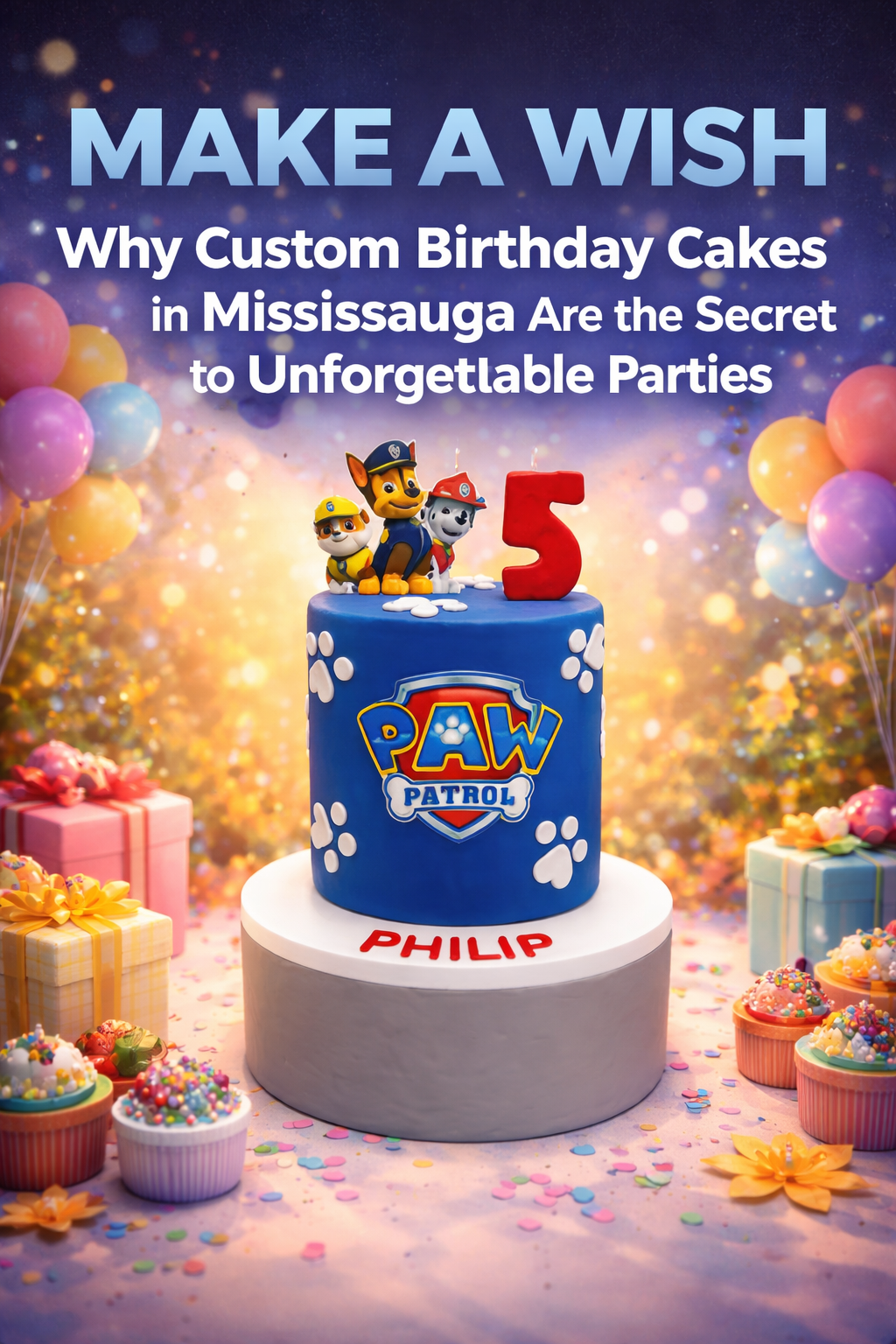 Custom Birthday Cakes in Mississauga